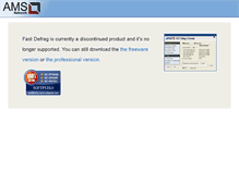 Tablet Screenshot of amsn.ro